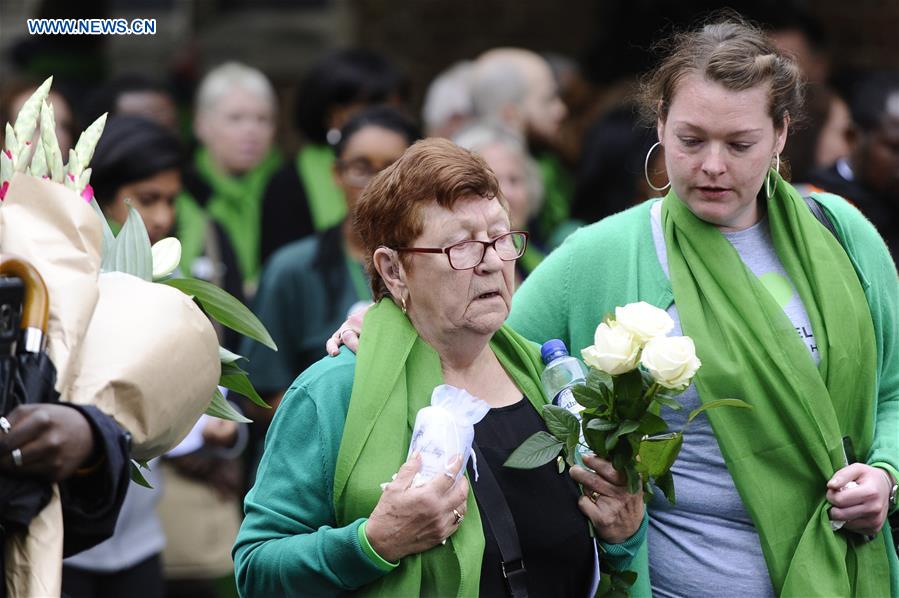 BRITAIN-LONDON-GRENFELL&nbsp;TOWER-FIRE-ONE YEAR ANNIVERSARY