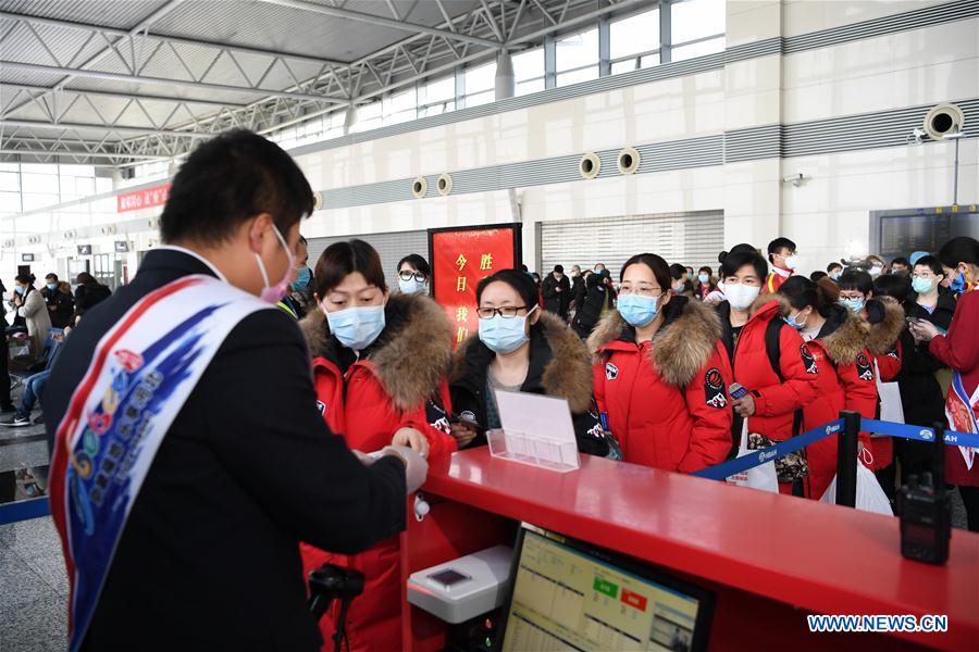 CHINA-HEBEI-SHIJIAZHUANG-NCP-MEDICAL TEAM-AID (CN)