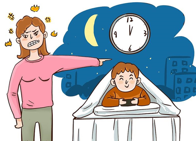 摸黑玩手機，小心晃出急性青光眼