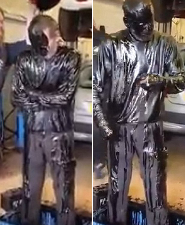 英機修工發(fā)起&ldquo;油桶挑戰(zhàn)&rdquo;募集善款【圖】