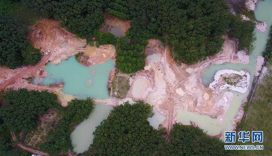 （新華視點(diǎn)&middot;圖文互動(dòng)）（1）小作坊&ldquo;游擊&rdquo;盜采、查處窩點(diǎn)&ldquo;死灰復(fù)燃&rdquo;，海南非法采砂緣何難止？