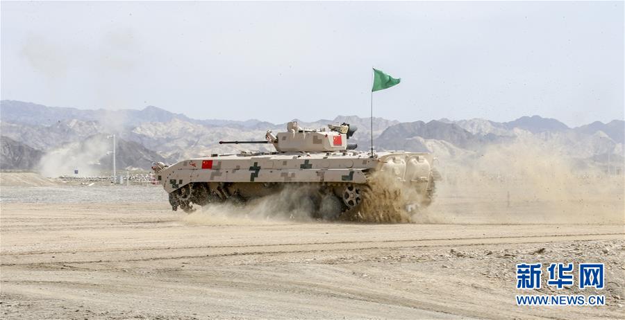 （圖文互動）（2）&ldquo;國際軍事比賽-2019&rdquo;：中國參賽隊(duì)刷新&ldquo;蘇沃洛夫突擊&rdquo;步戰(zhàn)車組單車賽紀(jì)錄