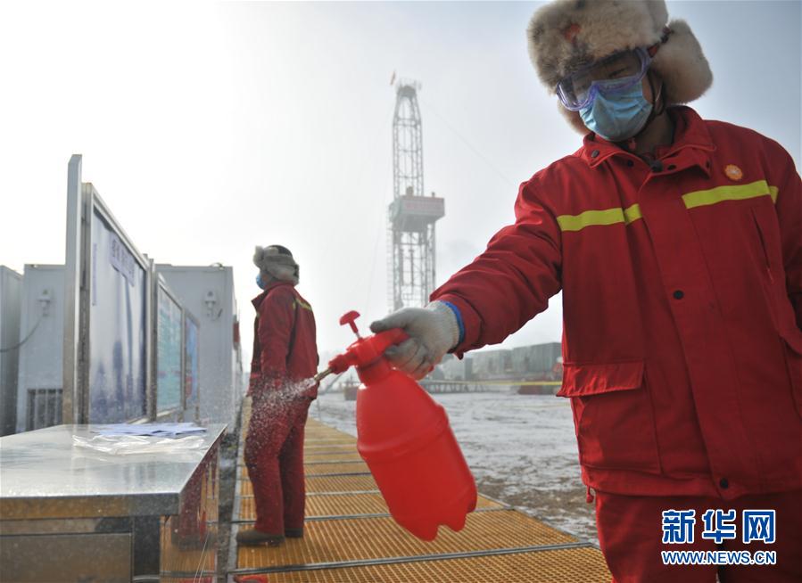 （圖文互動(dòng)）（1）大慶油田：一手抓防疫，一手抓生產(chǎn)