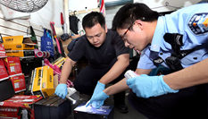 上海警方嚴打&ldquo;盜三車&rdquo;團伙