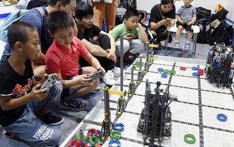 青少年&ldquo;扎堆&rdquo;世界機器人大會