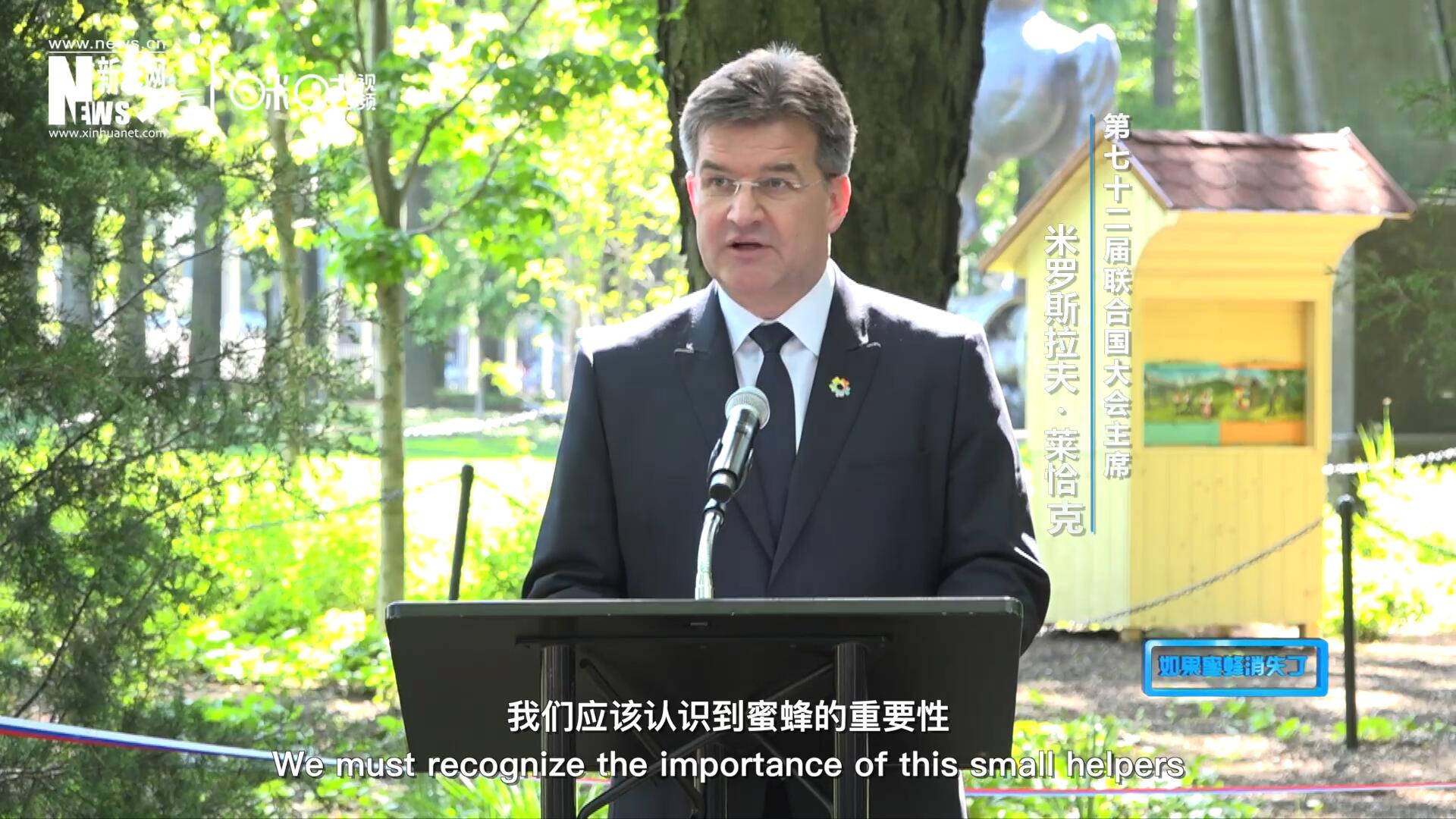 我們應(yīng)該認(rèn)識到蜜蜂的重要性，所以我們用&ldquo;世界蜜蜂日&rdquo;提高大家保護(hù)蜜蜂的意識，并且用實(shí)際行動(dòng)去保護(hù)蜜蜂