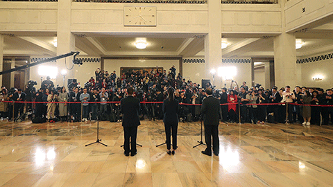 十三屆全國人大二次會(huì)議首場(chǎng)&ldquo;代表通道&rdquo;