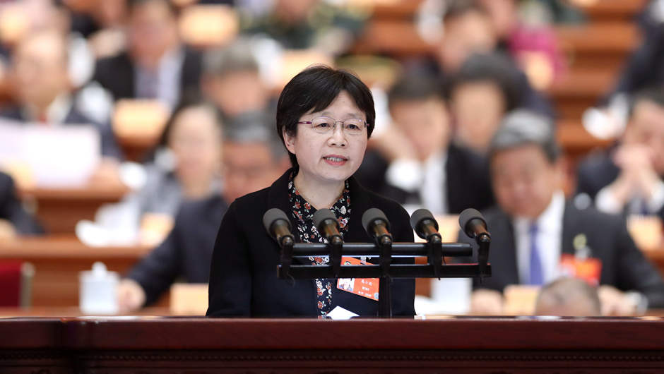 民革中央副主席、上海市委會主委，上海市人大常委會副主任 高小玫