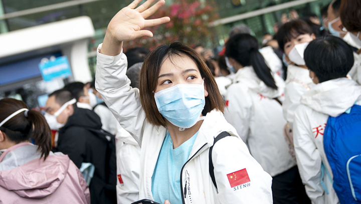 揮別武漢，她又回到&ldquo;紅區(qū)&rdquo;