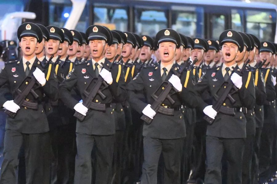 這就是今天早上的北京！