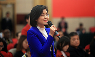 中央電視臺(tái)、中國(guó)國(guó)際電視臺(tái)記者提問(wèn)