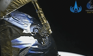 &ldquo;天問一號&rdquo;探測器火星捕獲過程影像來了！