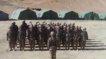 銘記烈士，致敬英雄！加勒萬河谷沖突現(xiàn)場(chǎng)視頻公開