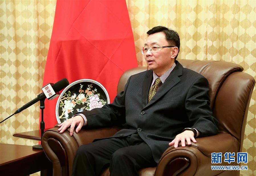 （新華網）全面提升兩國合作水平　共鑄中阿友好關系新篇章&mdash;&mdash;訪中國駐阿聯(lián)酋大使倪堅 