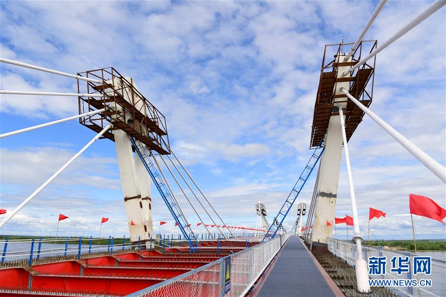 （圖文互動(dòng)）（3）中俄黑河&mdash;布拉戈維申斯克界河公路大橋合龍