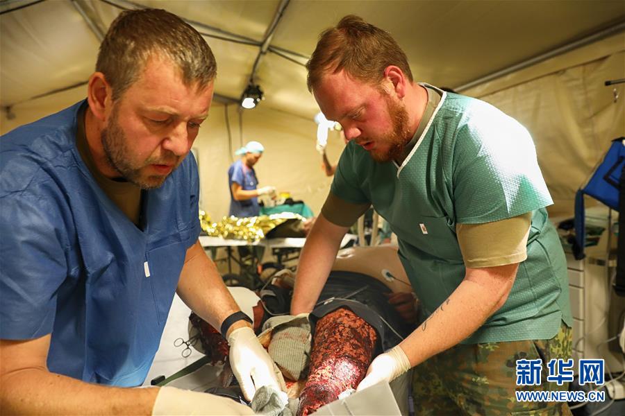 （國際&middot;圖文互動(dòng)）（5）&ldquo;共同的理念，讓合作更深入更順暢&rdquo;&mdash;&mdash;走進(jìn)中德&ldquo;聯(lián)合救援-2019&rdquo;衛(wèi)勤實(shí)兵聯(lián)合演習(xí)德方野戰(zhàn)二級(jí)醫(yī)院