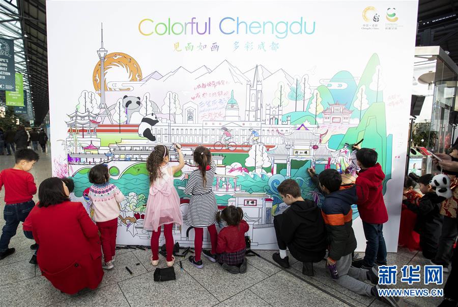 （國際&middot;圖文互動）（3）歡樂春節(jié)&ldquo;這里是成都&rdquo;啟動儀式在都柏林舉行