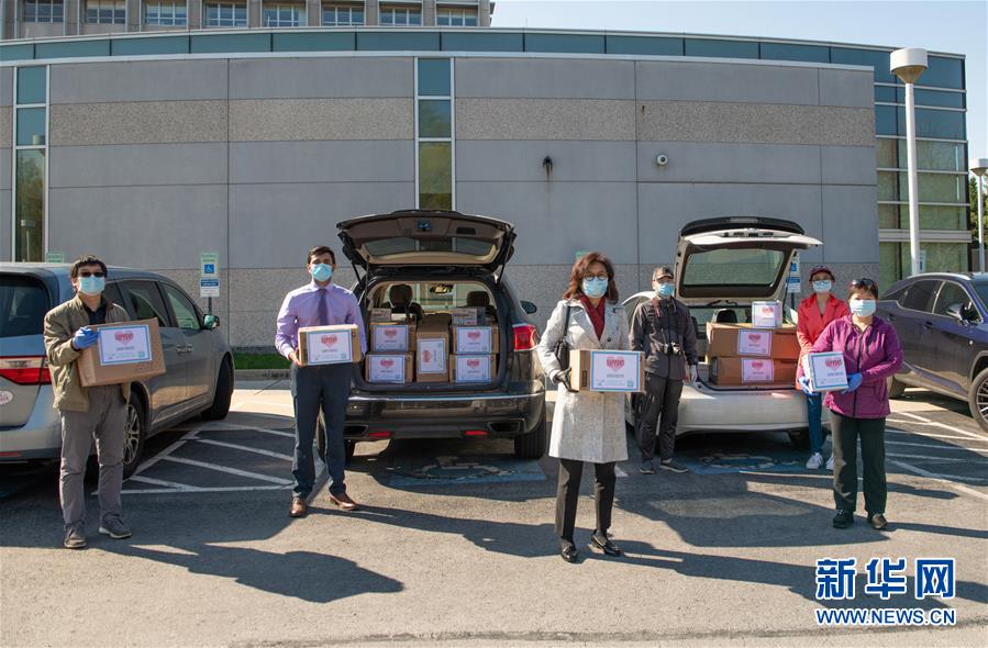 (國際疫情·圖文互動)(1)通訊:你們的支持溫暖人心——記在美華人向當(dāng)?shù)蒯t(yī)護(hù)人員捐助防疫物資