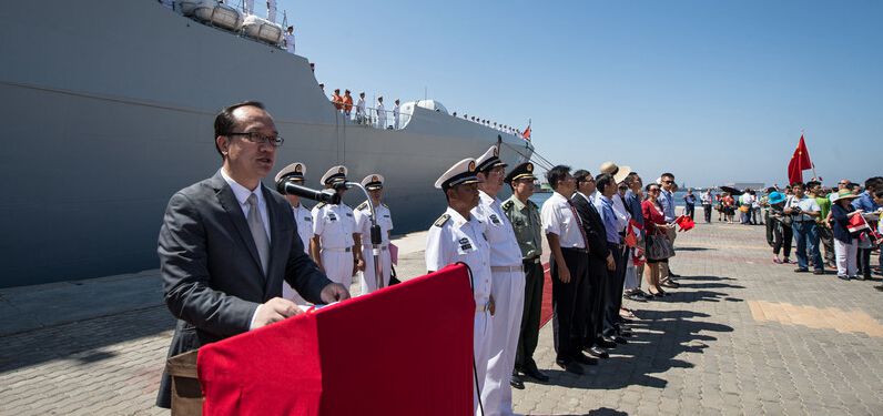 友誼、和平、交流、合作：中國(guó)海軍152艦艇編隊(duì)到訪埃及