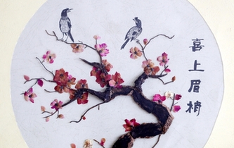 有才！護士中藥作畫