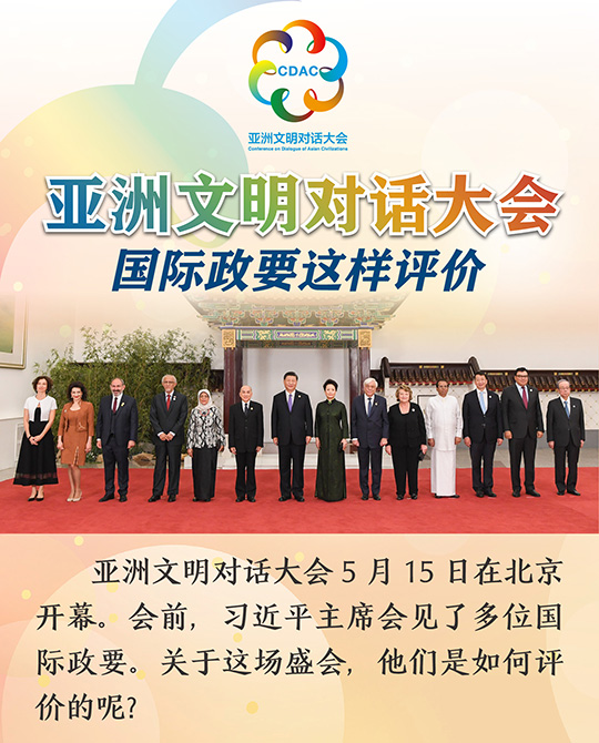 亞洲文明對(duì)話大會(huì)，國(guó)際政要這樣評(píng)價(jià)